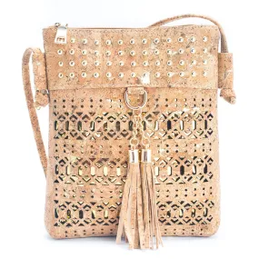 2250 Cork Cut-out Crossbody Bag