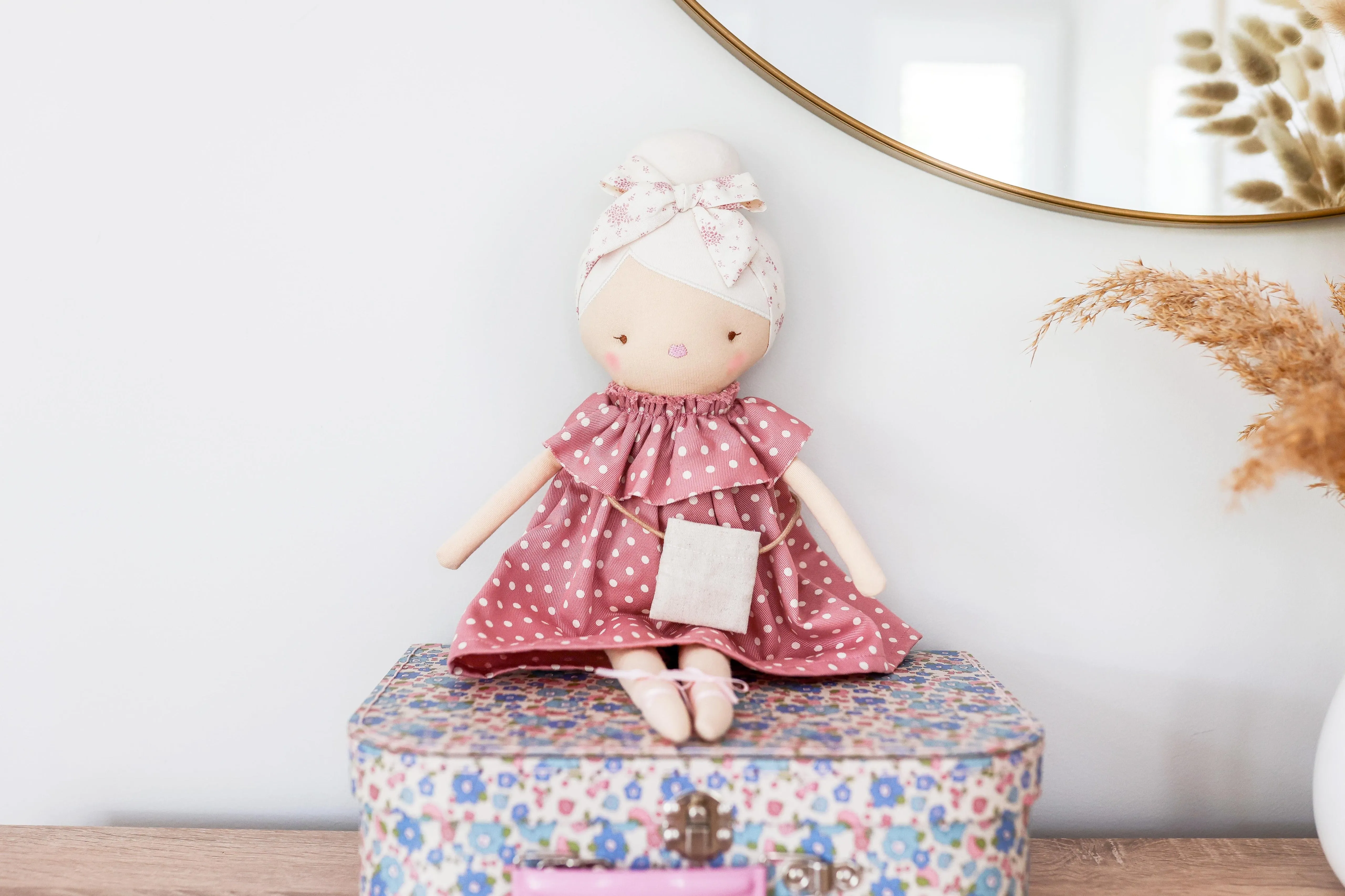 Alimrose Piper Doll Pink Spot