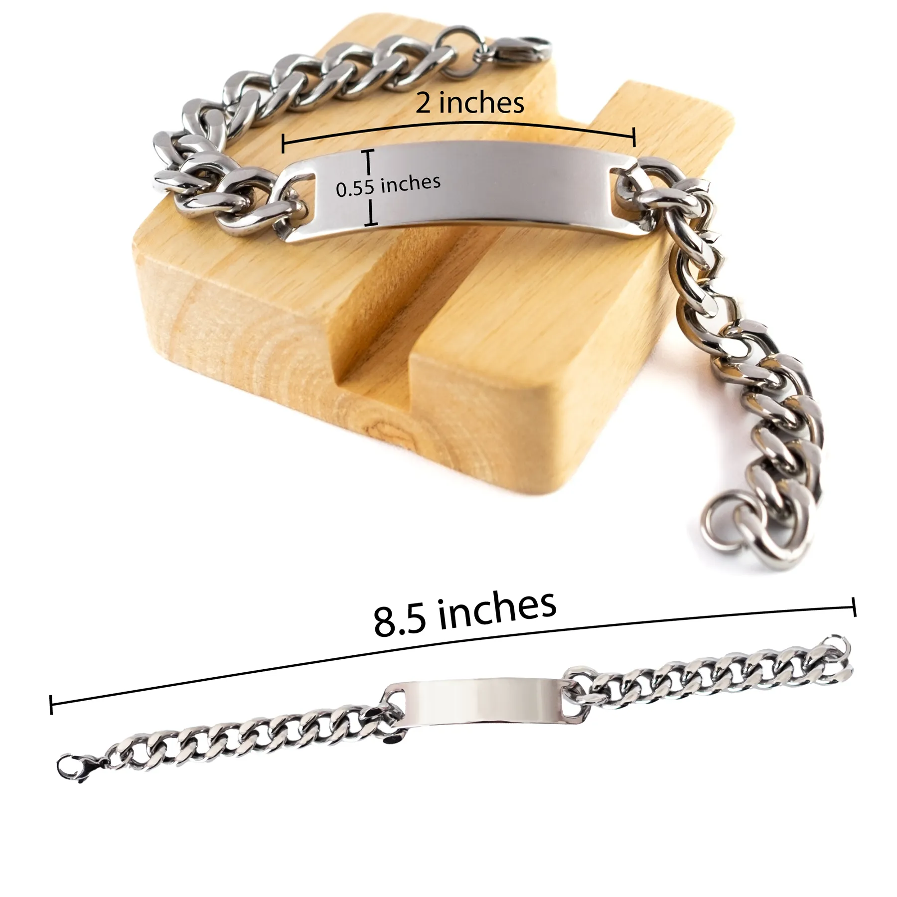 Aunt Thank You Gifts, Your presence is a reminder of life's greatest, Appreciation Blessing Birthday Cuban Chain Stainless Steel Bracelet for Aunt