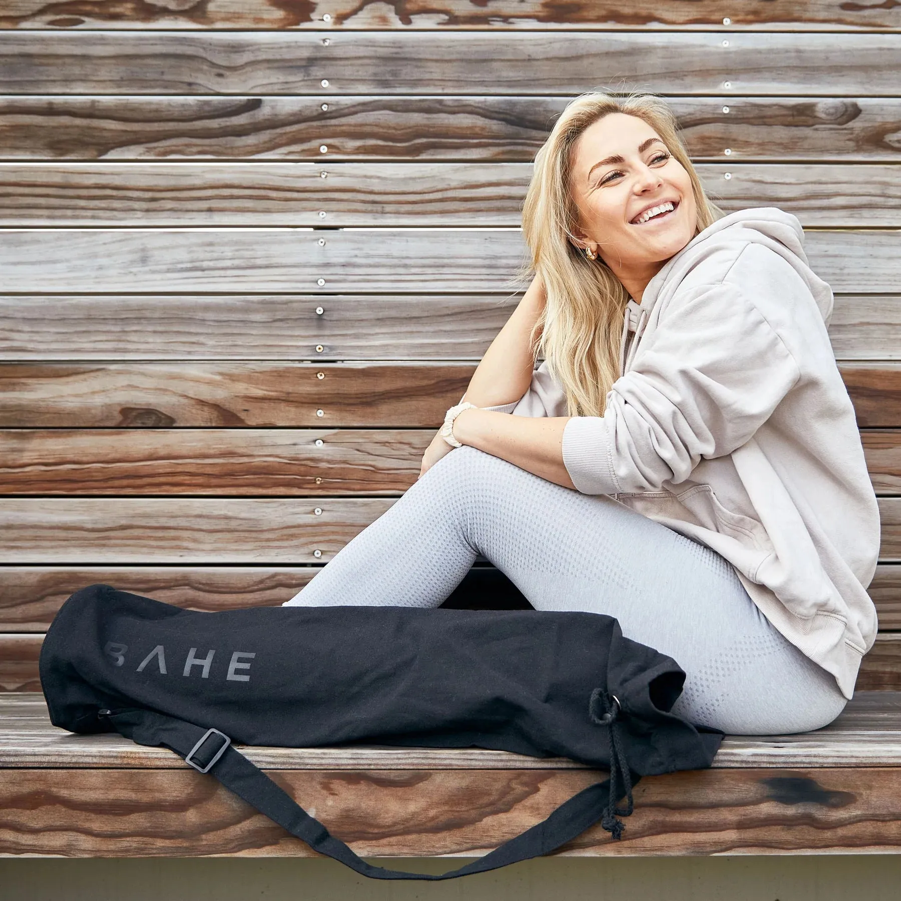 BAHE Essential Yoga Mat Bag - Anthracite