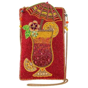 Beachy Keen Beaded Cocktail Crossbody Phone Bag