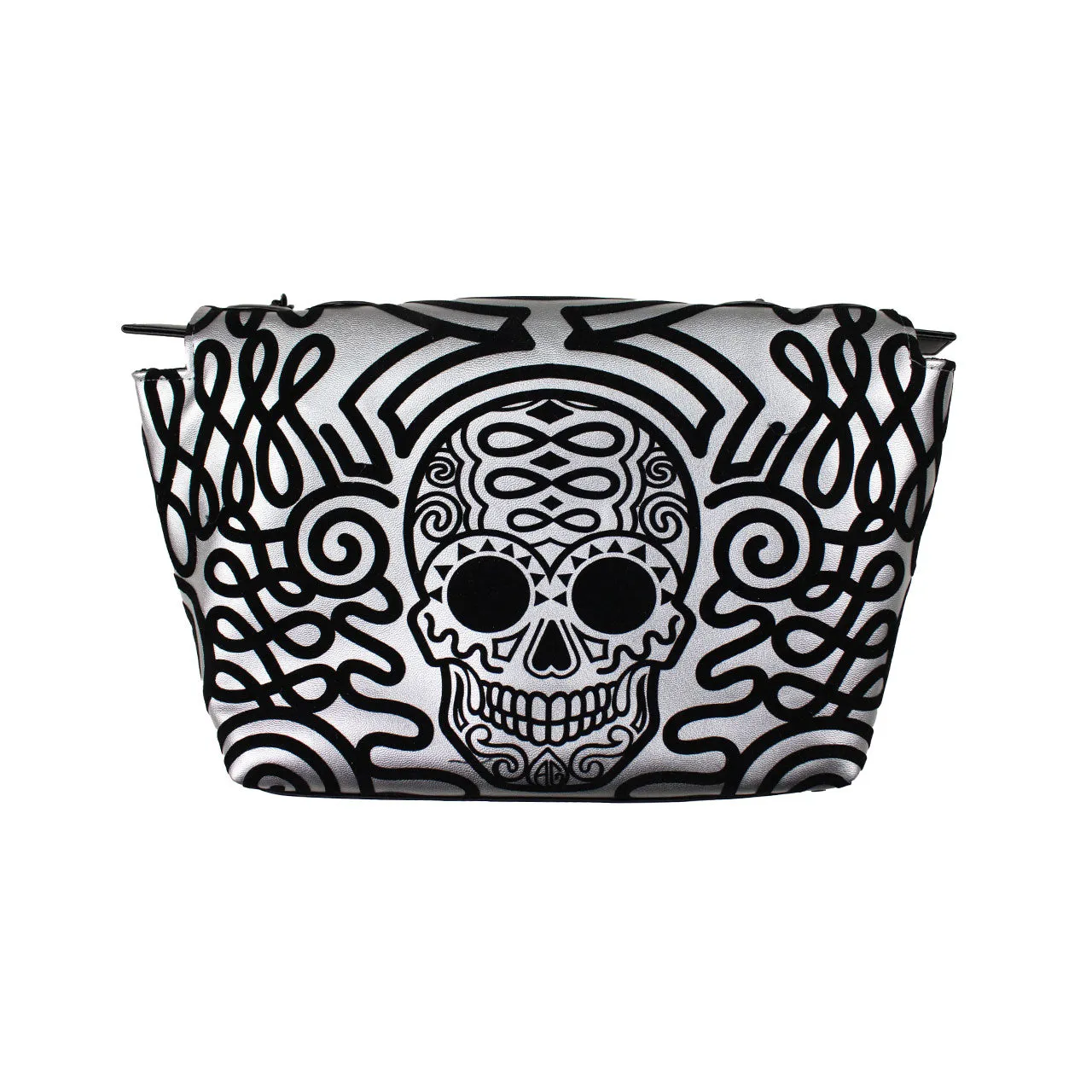 Bolsa Cross - Calavera Plata