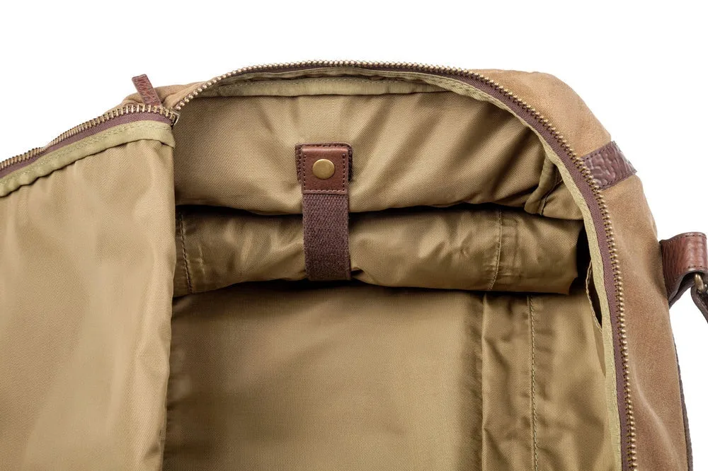 Campaign Waxed Canvas Large Duffle Bag