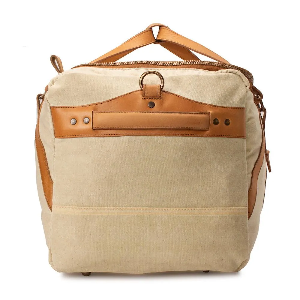 Campaign Waxed Canvas Large Duffle Bag