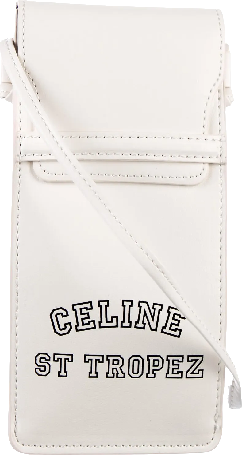 Celine White St Tropez Phone Case