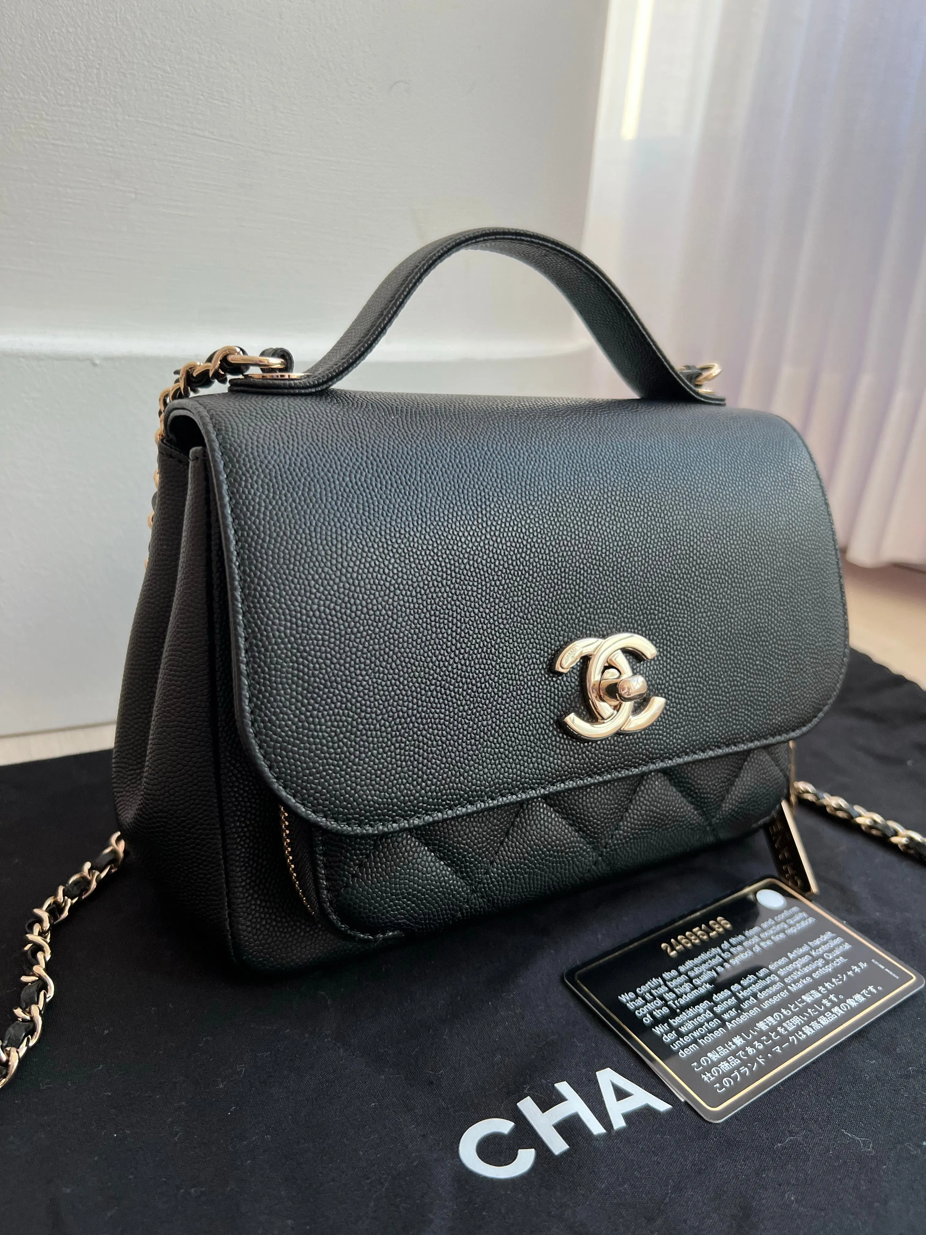 Chanel Business Affinity Bag