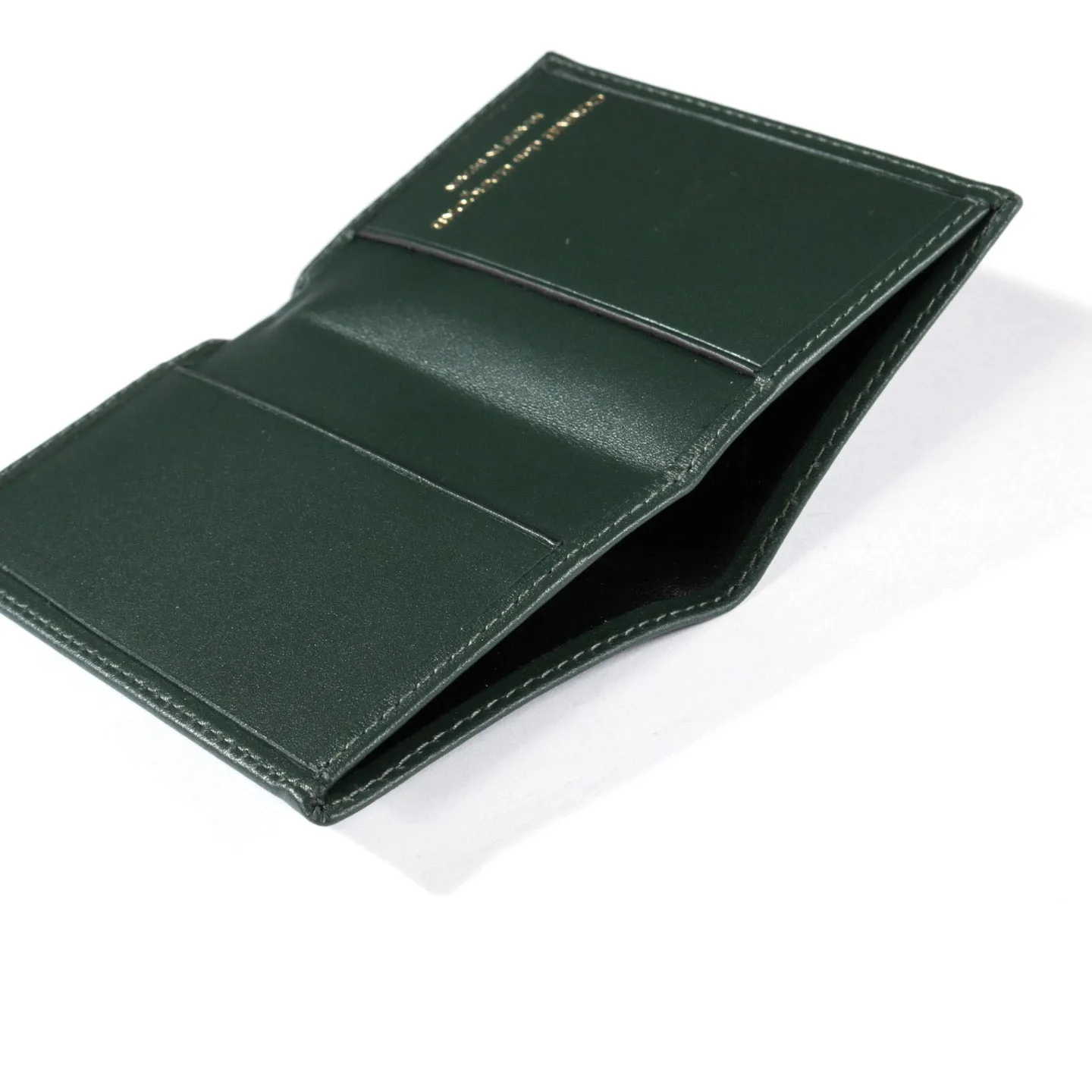 COMME DES GARCONS SA6400 WALLET BOTTLE GREEN