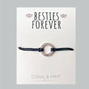 Coral & Mint String Bracelets