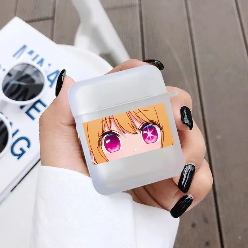 Cute Anime Oshi No Ko Arima Kana Earphone Case for Airpods 1 2 3 Pro Wireless Headphone Cover for Air Pod 3 Bag