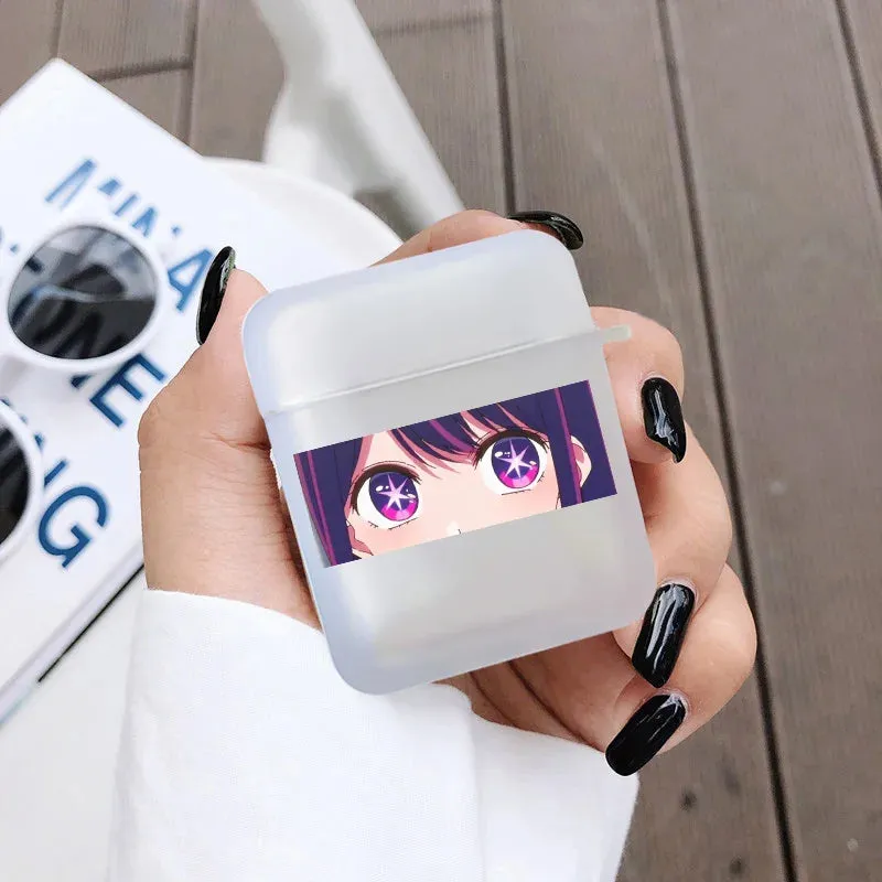 Cute Anime Oshi No Ko Arima Kana Earphone Case for Airpods 1 2 3 Pro Wireless Headphone Cover for Air Pod 3 Bag