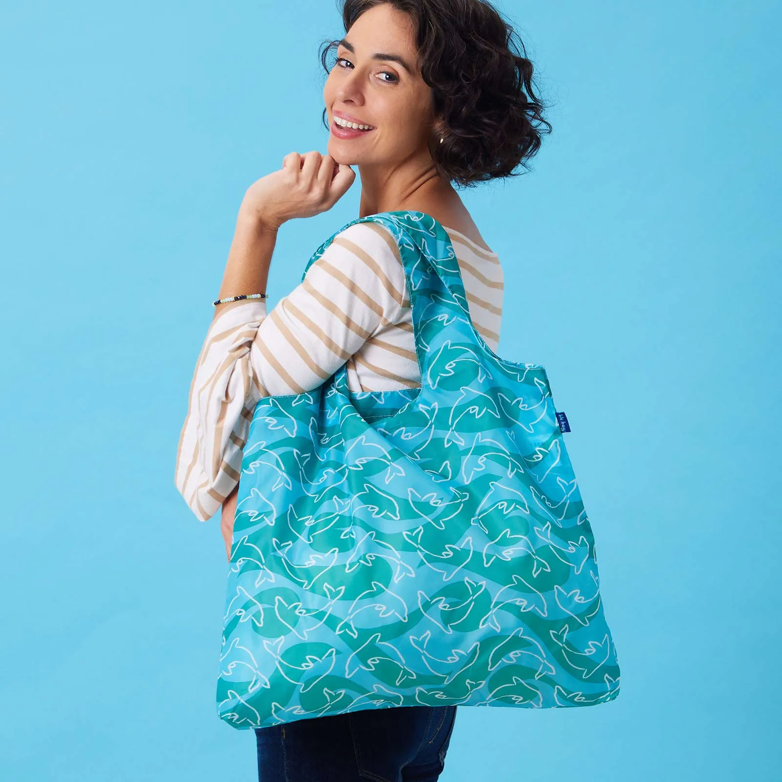 Dolphins Blu Bag: Your Sustainable Shopping Companion