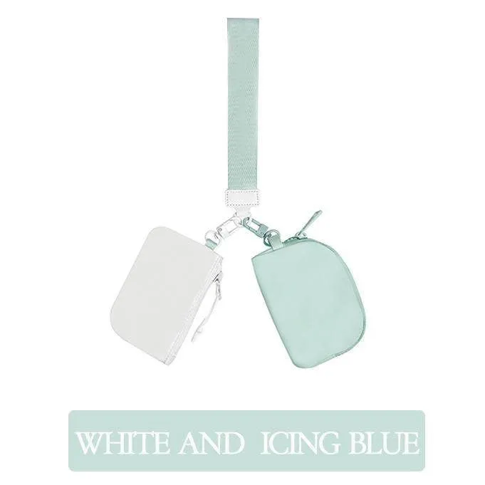 Double Pouch Wristlet