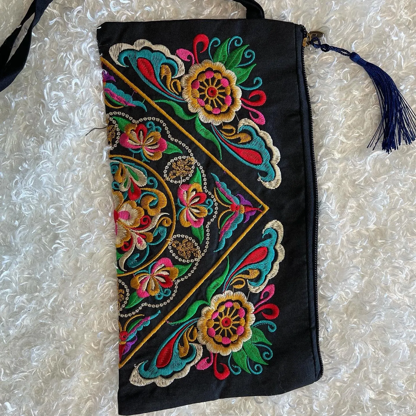 Embroidered Handbag