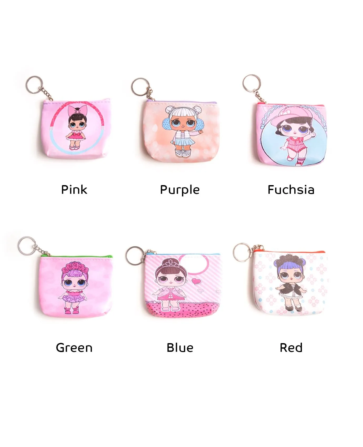 Fashion Dolls Coin Bag