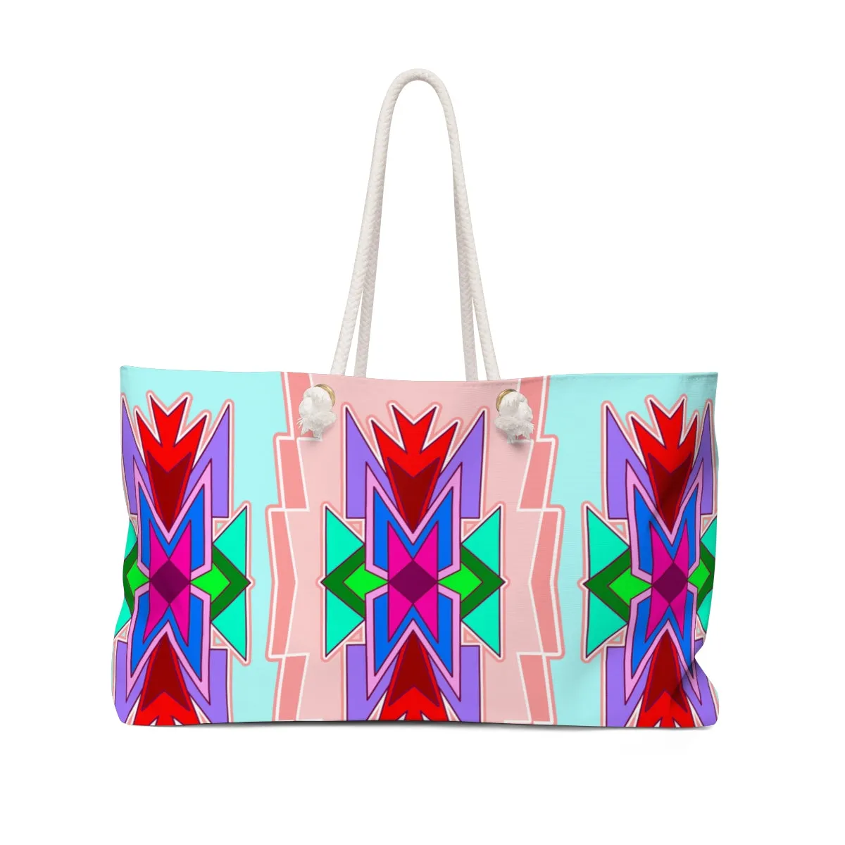 Geometric 22 Beach Bag