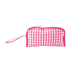 Gingham Kentucky Cosmetic Bag