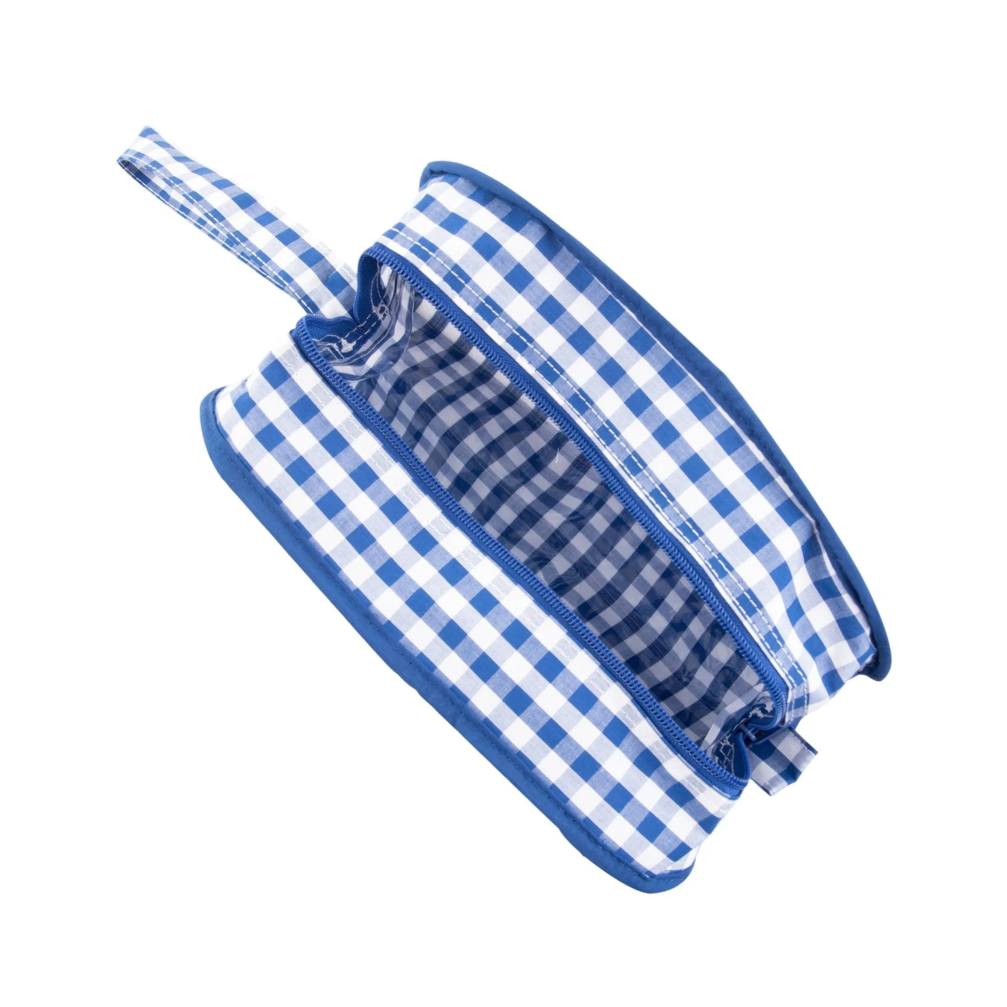 Gingham Kentucky Cosmetic Bag