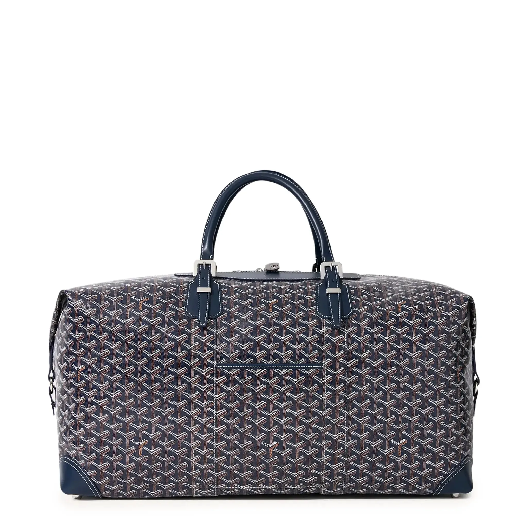 Goyard Bowling 55 Navy Blue Bag