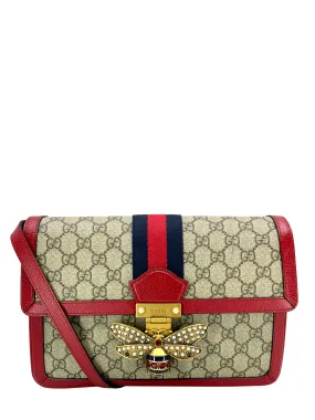 Premium GUCCI Queen Margaret Shoulder Bag in Elegant GG Supreme Canvas