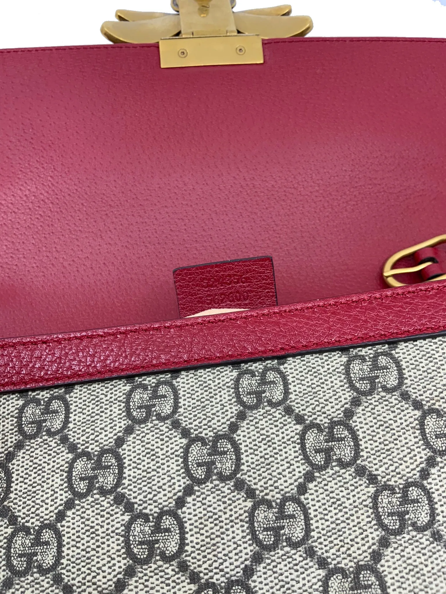 Premium GUCCI Queen Margaret Shoulder Bag in Elegant GG Supreme Canvas