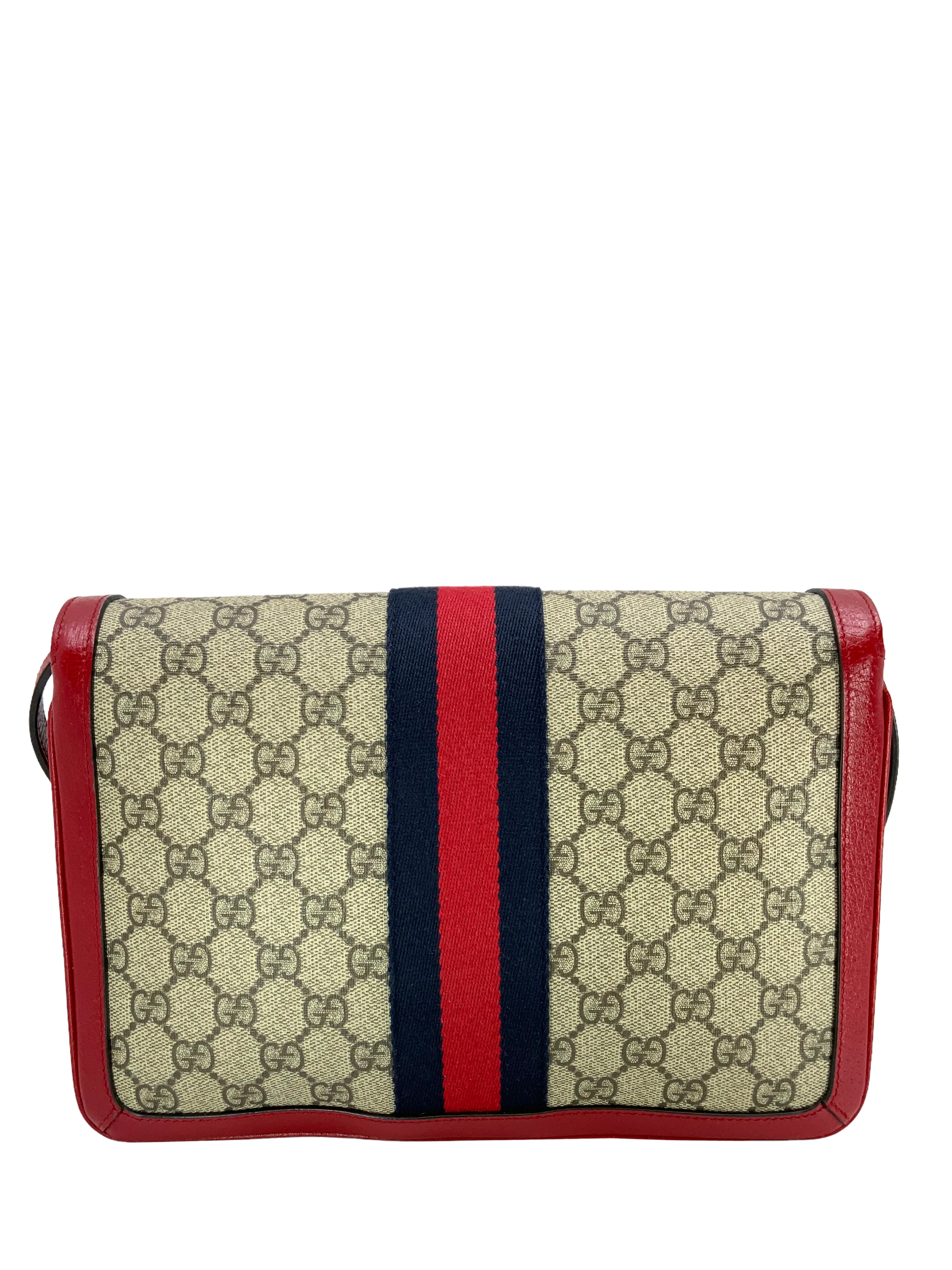 Premium GUCCI Queen Margaret Shoulder Bag in Elegant GG Supreme Canvas