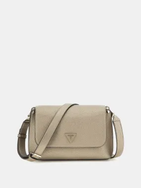 GUESS MERIDIAN FLAP CROSSBODY   COLOURS