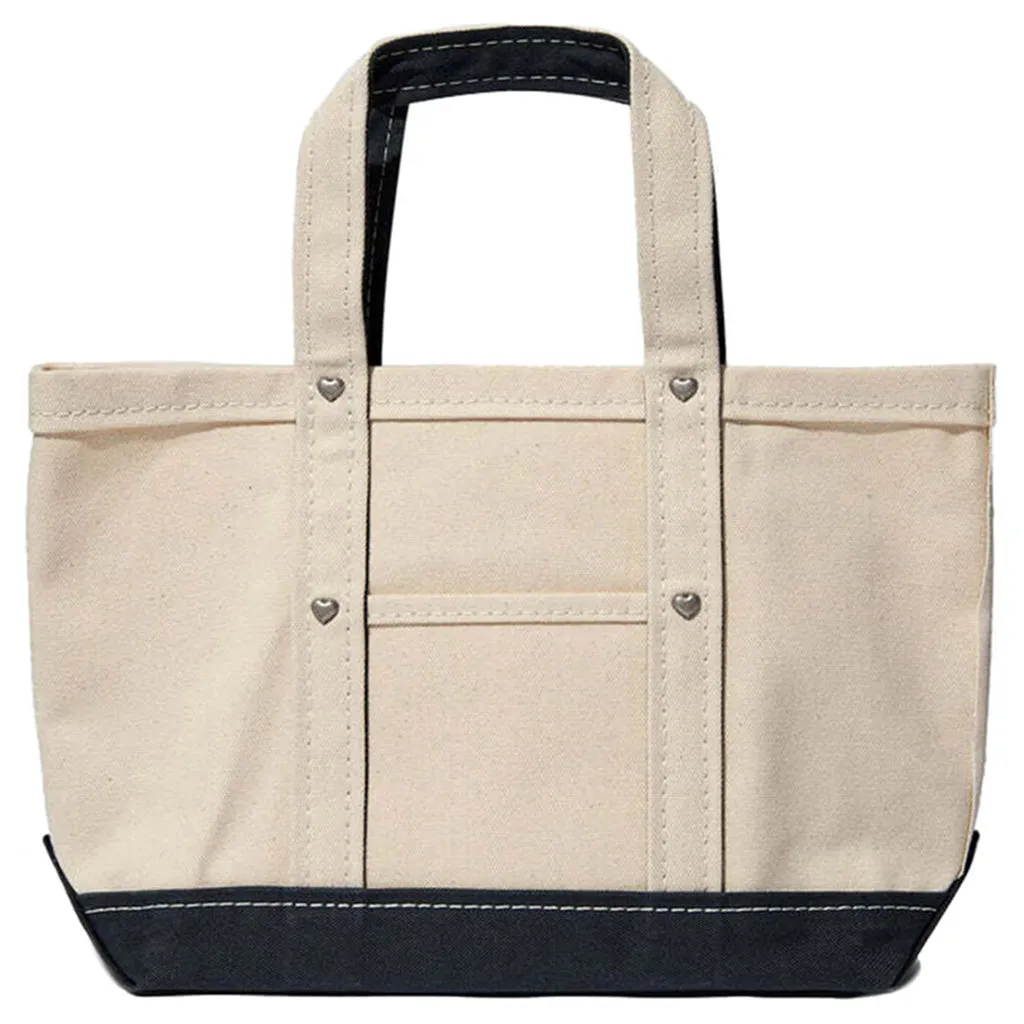 Heavy Canvas Tote Small - Navy