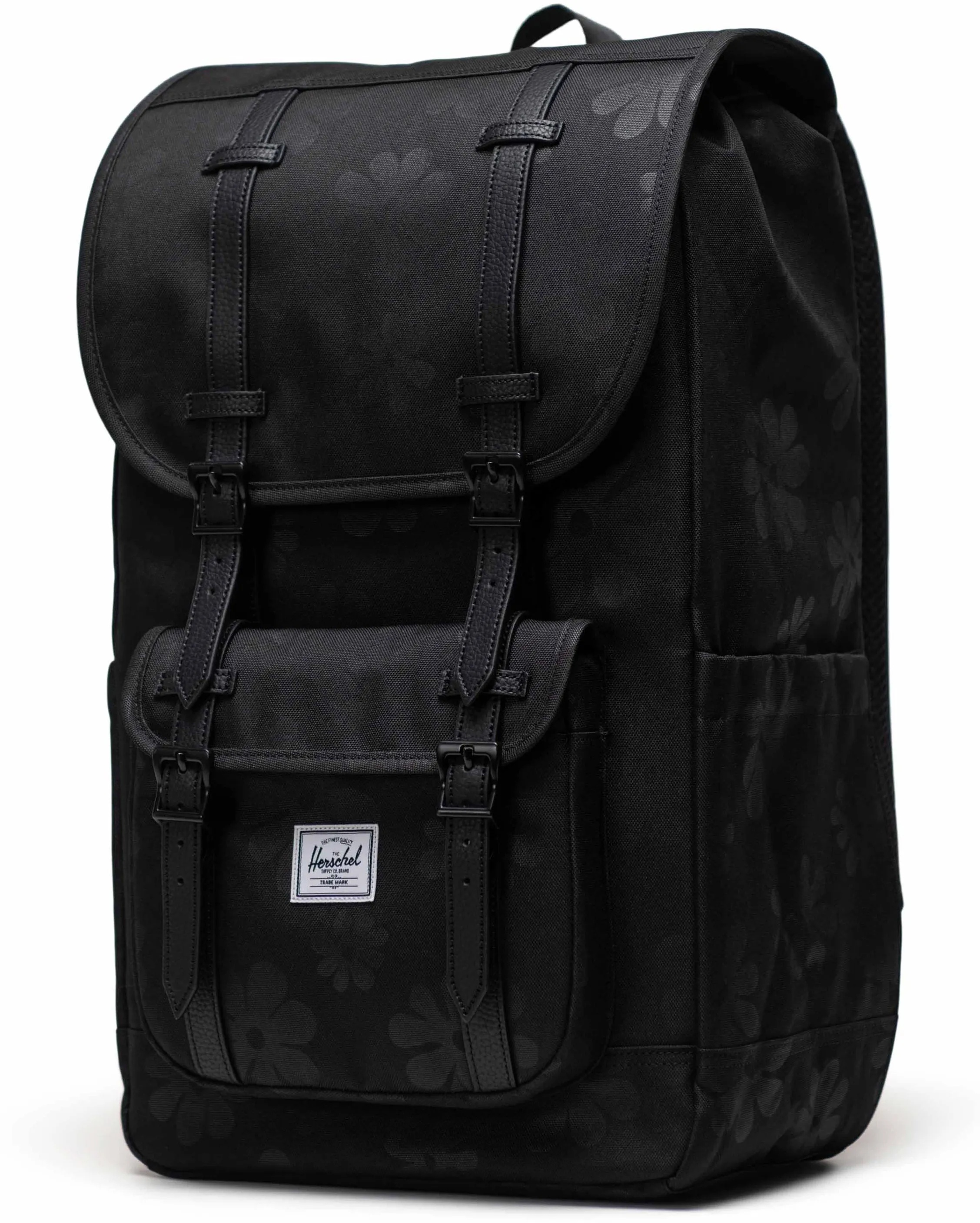 Herschel Little America Black Floral Sun