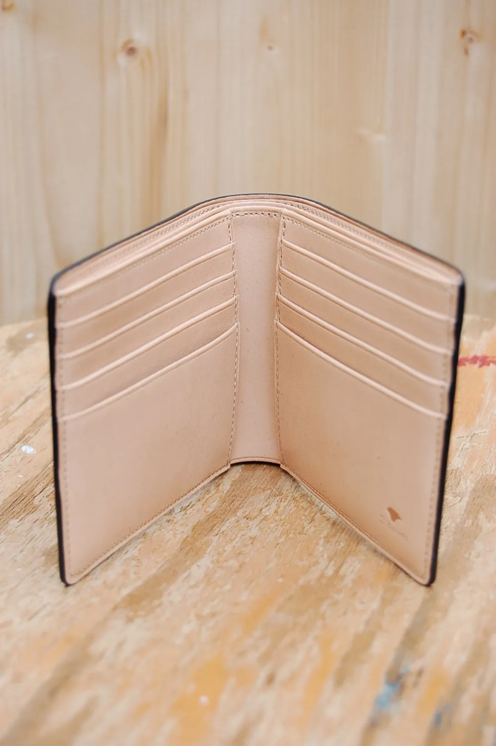 Il Bussetto Bi-fold Wallet Caramel