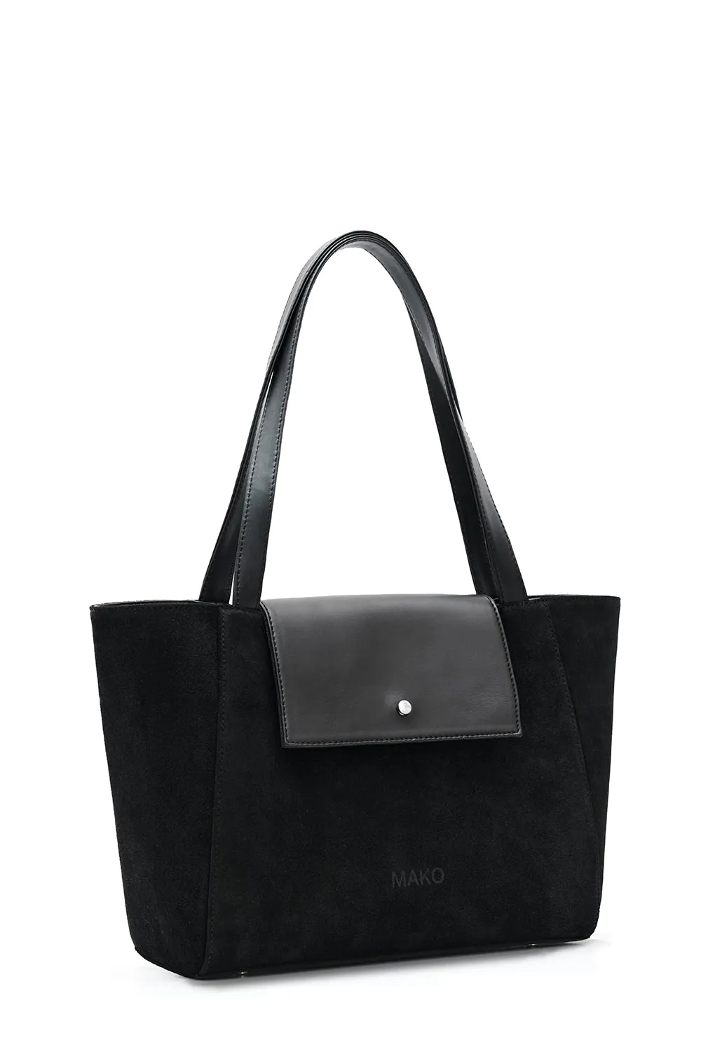 Iris Bag Suede Black