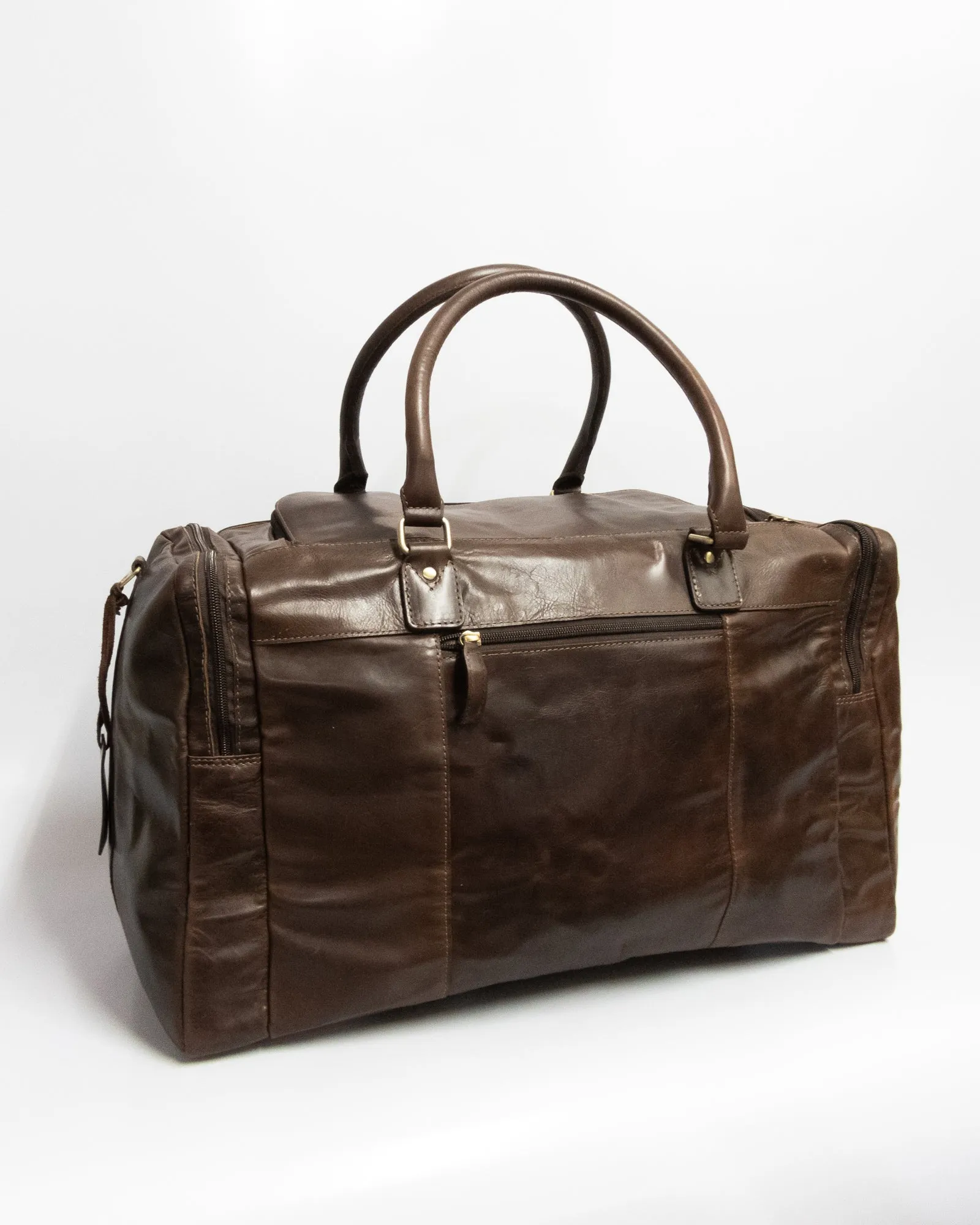 LEATHER LUGGAGE BAG