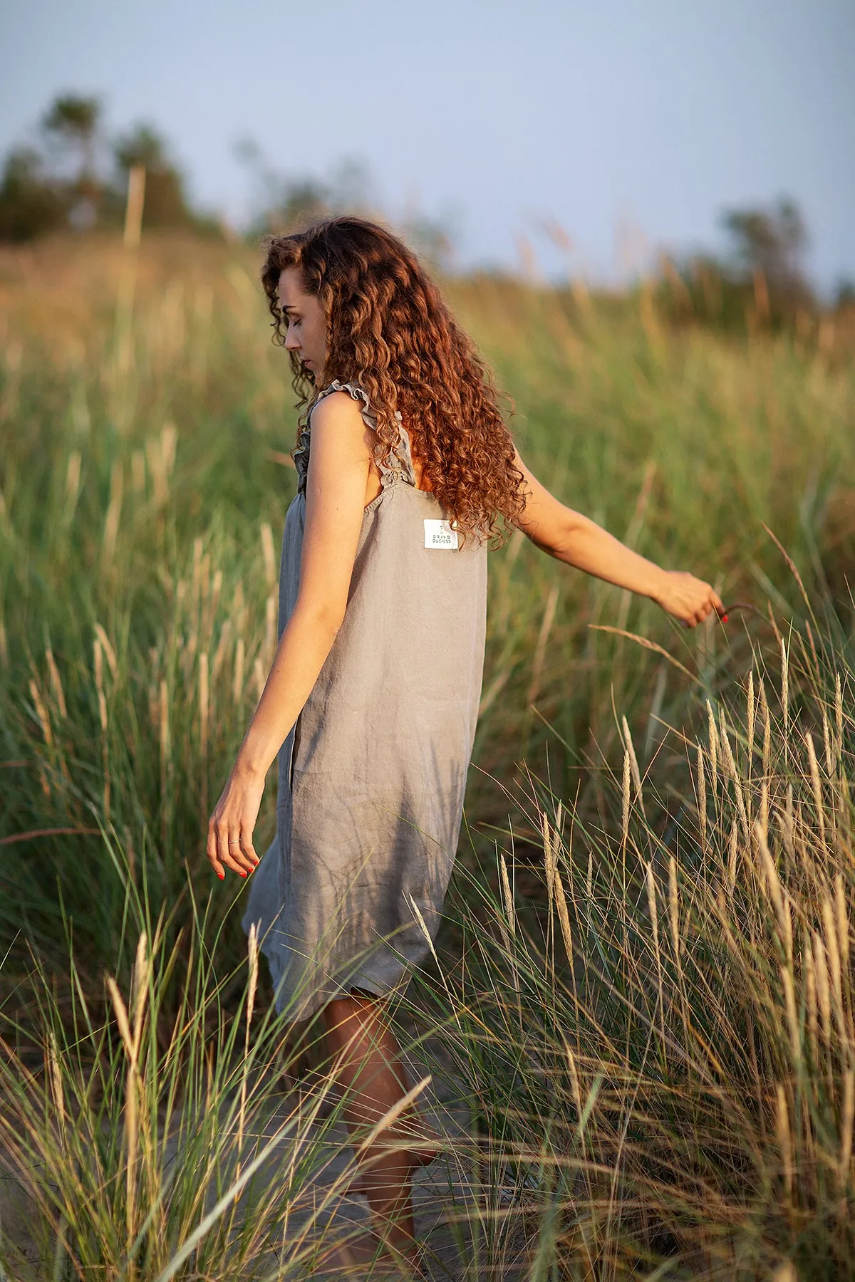 Linen dress "Playful"