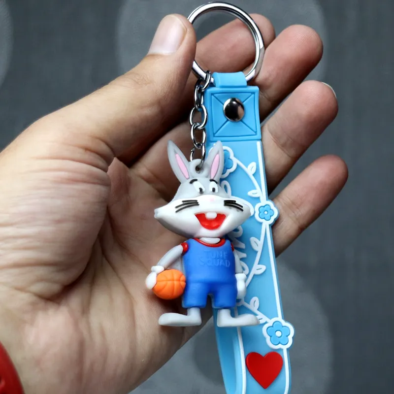 Looney Tunes Disney Anime Keychains