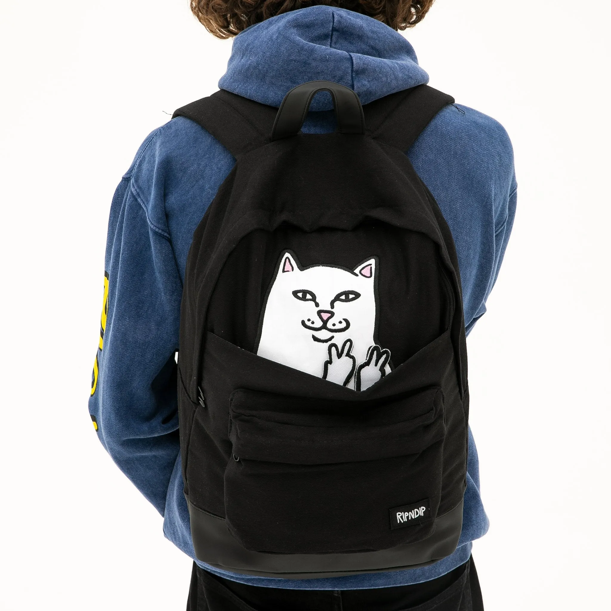 Lord Nermal Velcro Hands Backpack (Black)