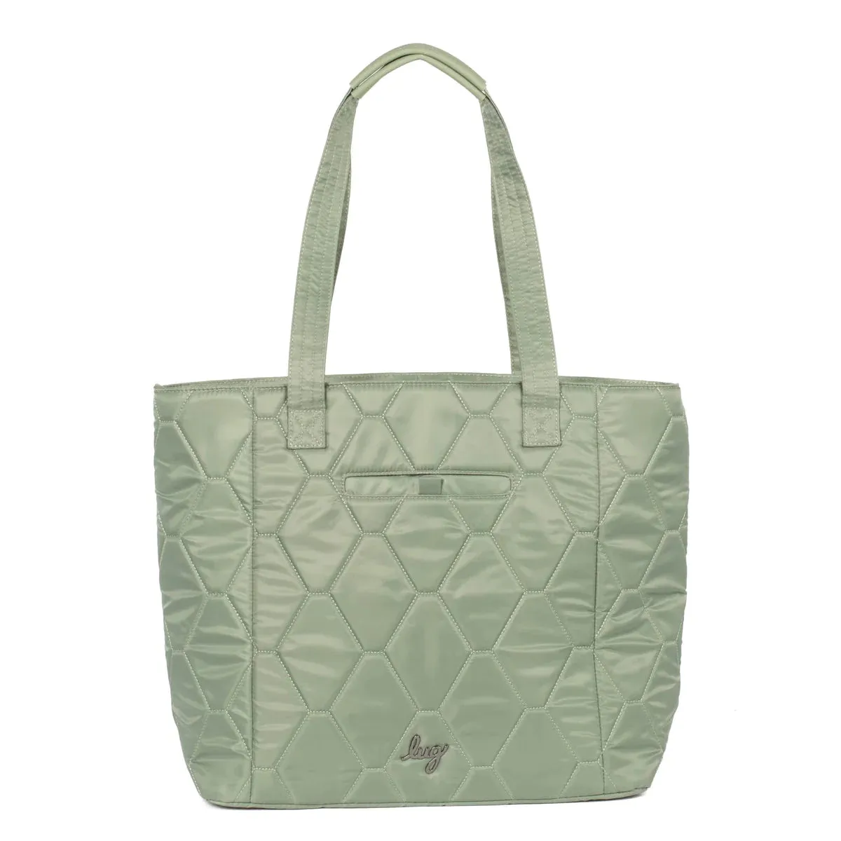 LUG Two-Step Tote Bag in Sage