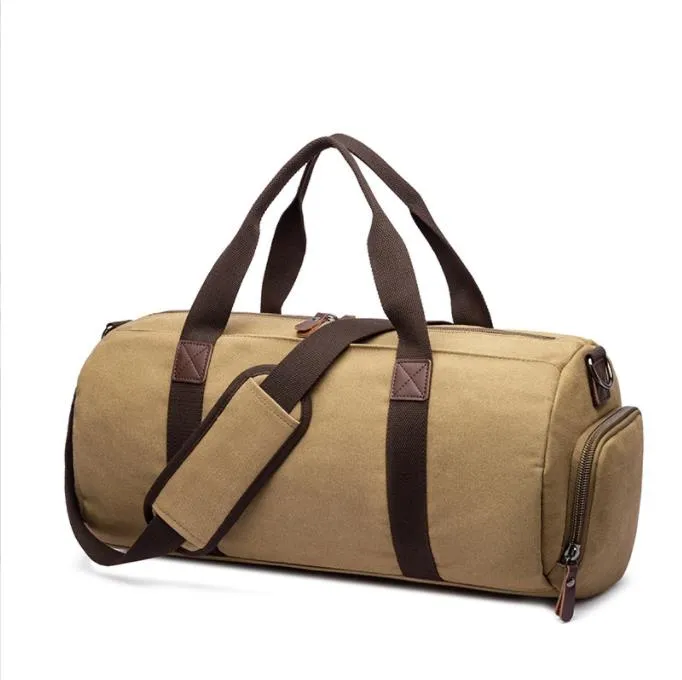 Lugano Canvas Weekender Bag | Canvas Travel Bag | Duffle Bag