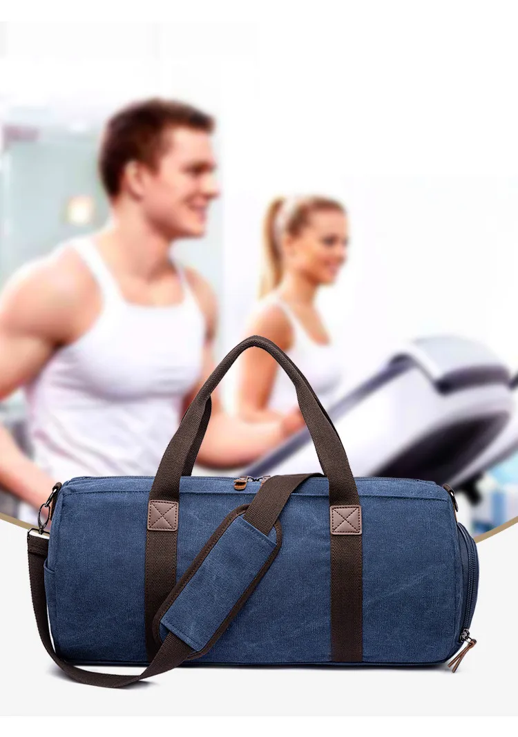 Lugano Canvas Weekender Bag | Canvas Travel Bag | Duffle Bag