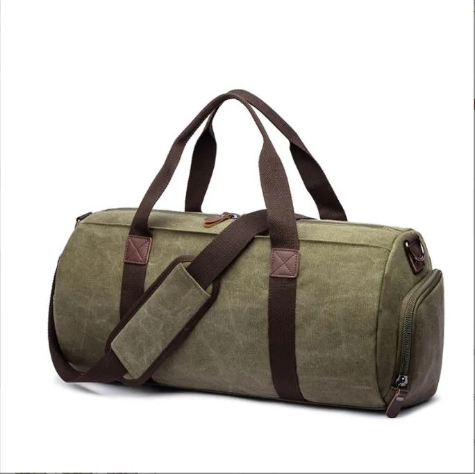 Lugano Canvas Weekender Bag | Canvas Travel Bag | Duffle Bag