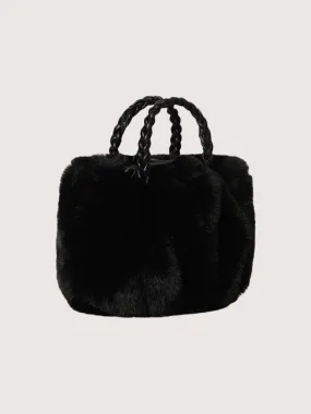 Mini Fur Bag | Black