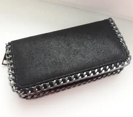 Mirth Metallic Black Wallet