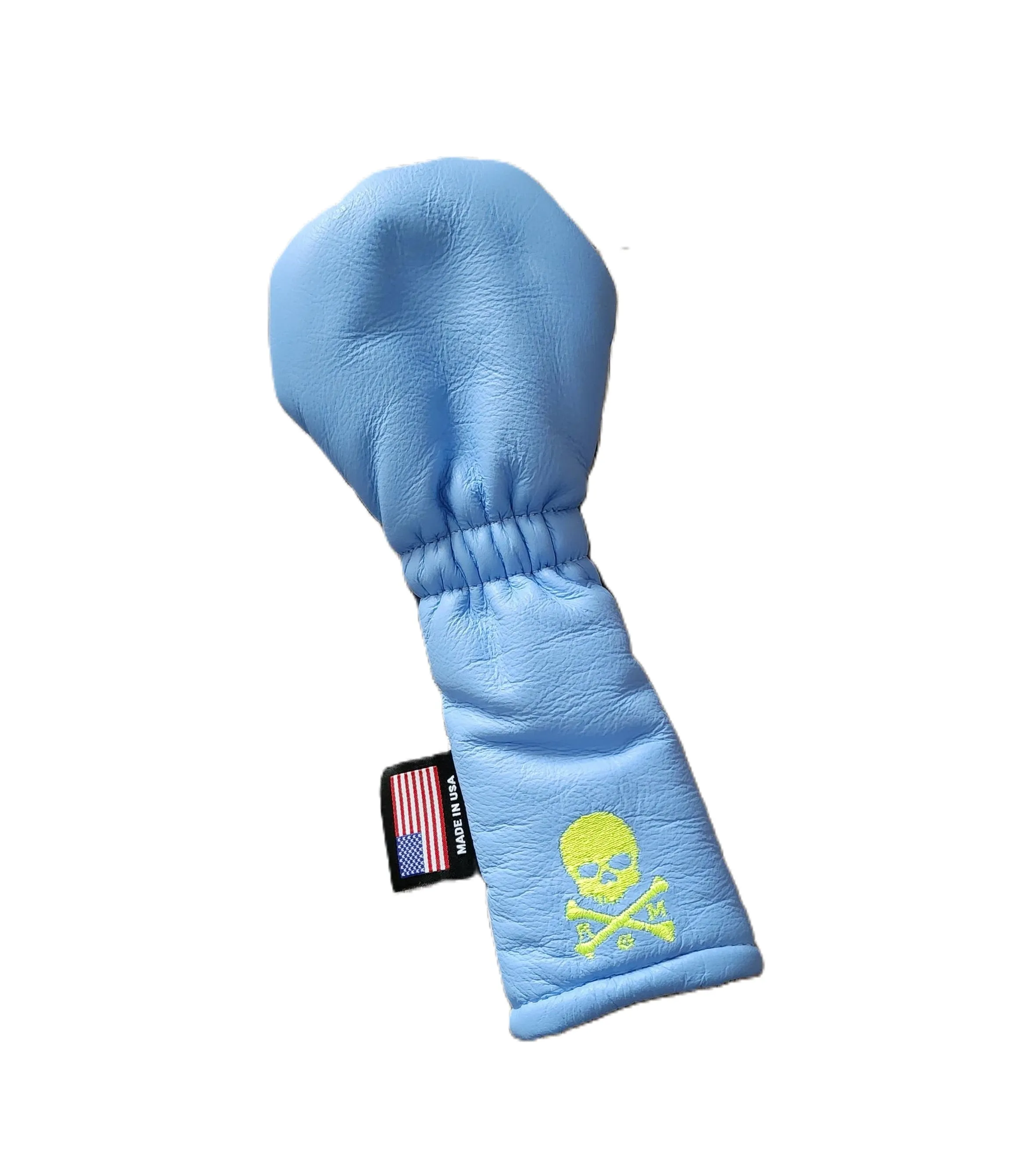 NEW! Neon Skull & Bones Rugby Stripe Hybrid Headcover