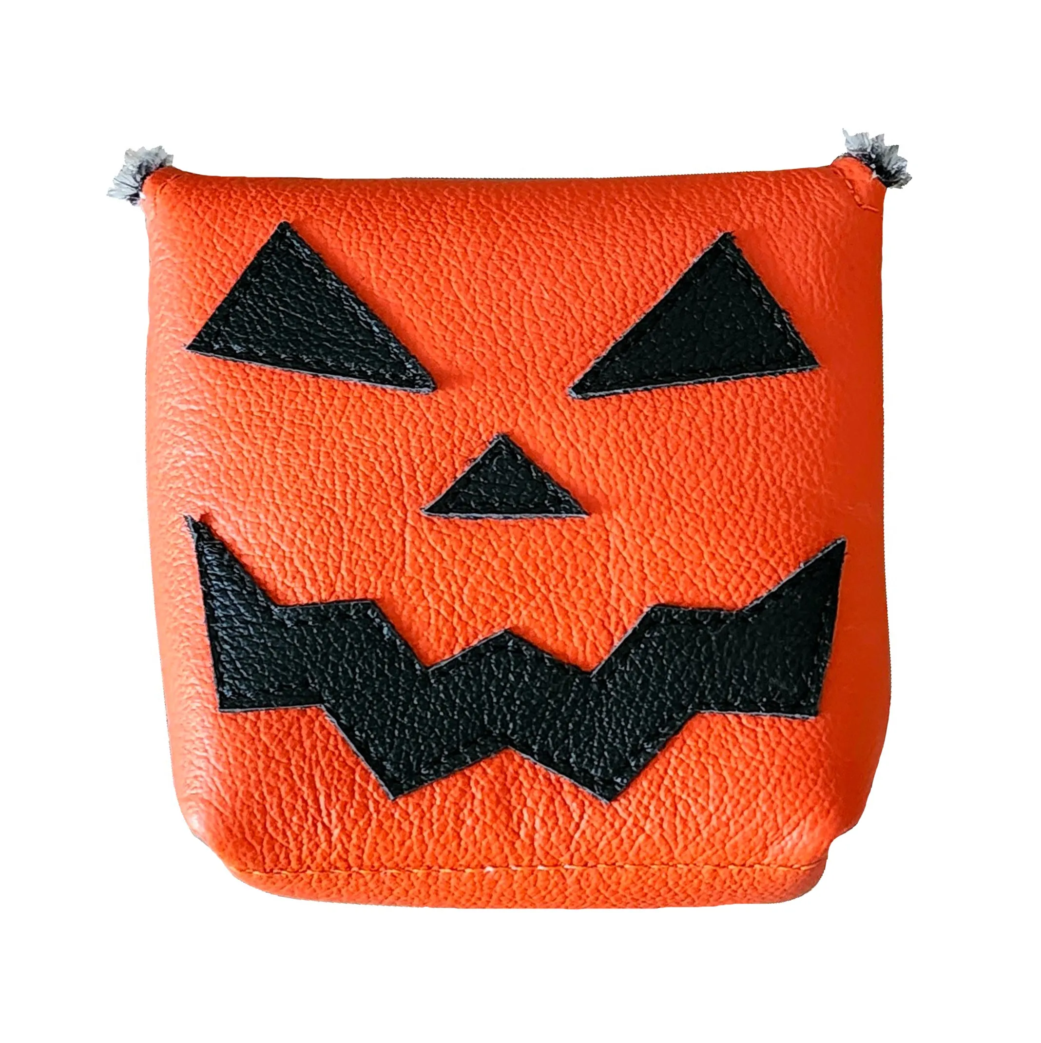 One-Of-A-Kind! Jack-O-Lantern Mallet Putter Cover!