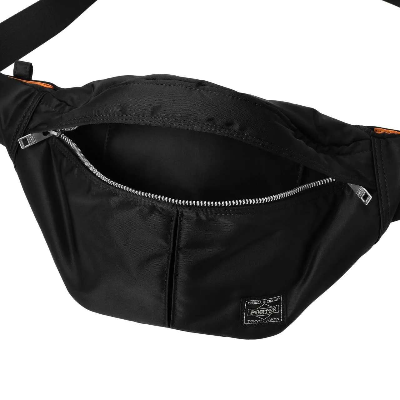 Porter Yoshida Japan Tanker Waist Bag Black Small [622-76629]