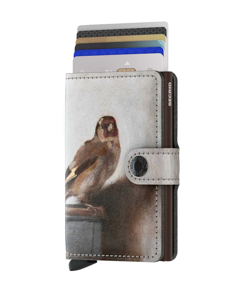 "The Goldfinch" Miniwallet - Secrid x Mauritshuis