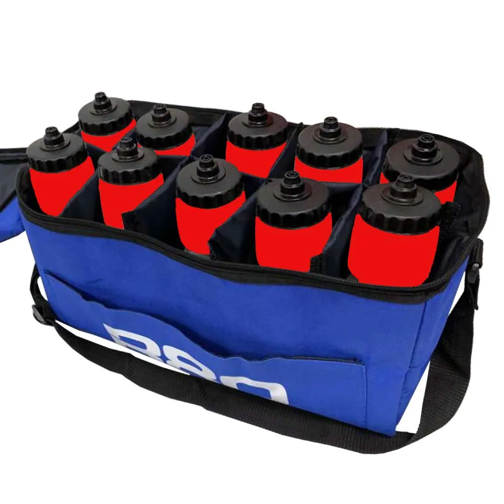 R80 Flexible Cooler Bag with 10 Red / Black Bottles