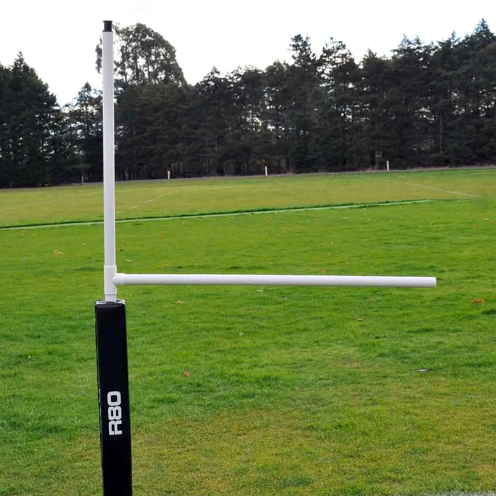 R80 Junior Premier Portable Goal Posts with Pads