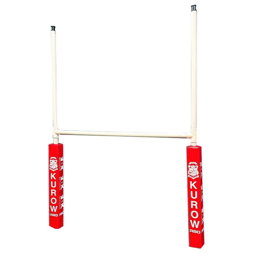 R80 Junior Premier Portable Goal Posts with Pads