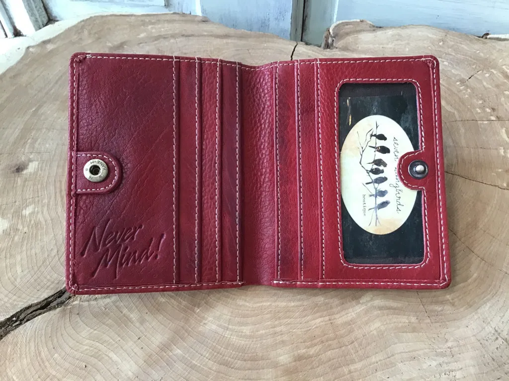 Red Leather Wallet