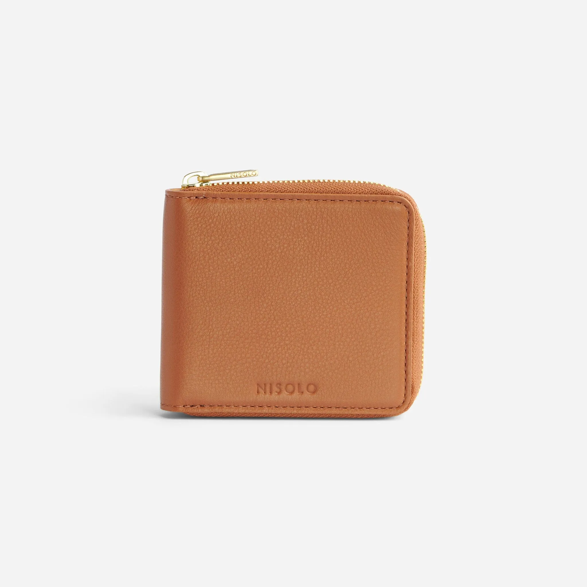 Remi Zip Wallet Caramel