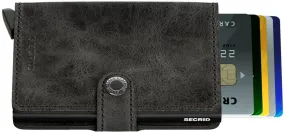 Secrid Mini Wallet Vintage Black